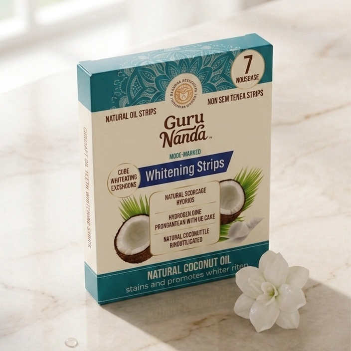 Coconut Oil Teeth Whitening Strips